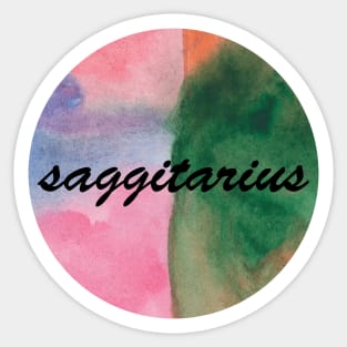 Saggitarius zodiac sign Sticker